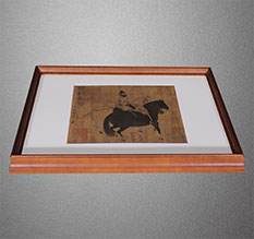 浔阳书画装裱配框服务案例